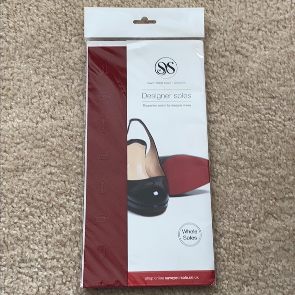 Red Sole Vibram made for Christian Louboutin shoes